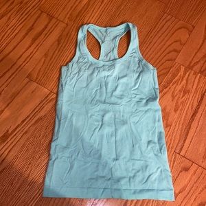 lululemon athletica Mint Green Tank Top